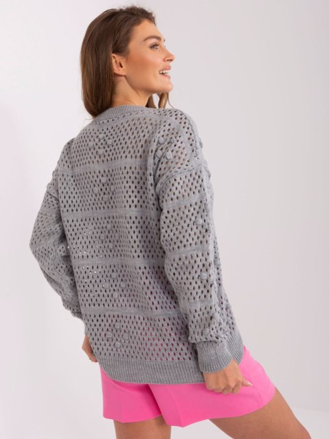 Sweter BA-SW-9007.85P szary Sweter BA-SW-9007.85P szary