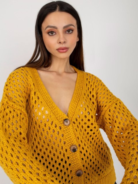 Sweter BA-SW-9009.26P ciemny żółty Sweter BA-SW-9009.26P ciemny żółty