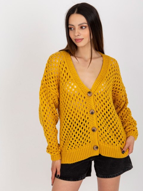 Sweter BA-SW-9009.26P ciemny żółty Sweter BA-SW-9009.26P ciemny żółty