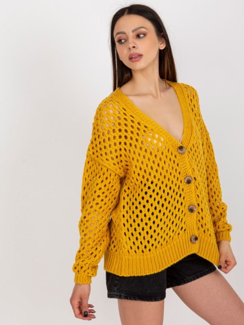 Sweter BA-SW-9009.26P ciemny żółty Sweter BA-SW-9009.26P ciemny żółty
