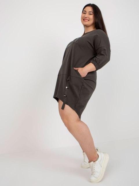 Tunika RV-TU-7505.15 ciemny khaki Tunika RV-TU-7505.15 ciemny khaki