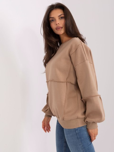 Bluza EM-BL-763.00P ciemny bezowy Bluza EM-BL-763.00P ciemny bezowy