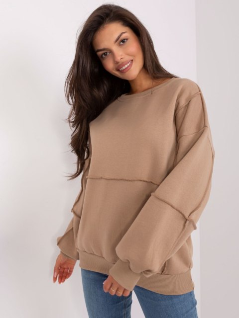Bluza EM-BL-763.00P ciemny bezowy Bluza EM-BL-763.00P ciemny bezowy