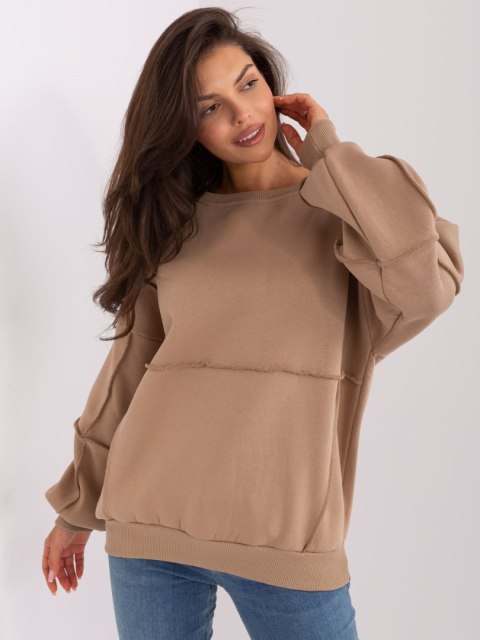 Bluza EM-BL-763.00P ciemny bezowy Bluza EM-BL-763.00P ciemny bezowy