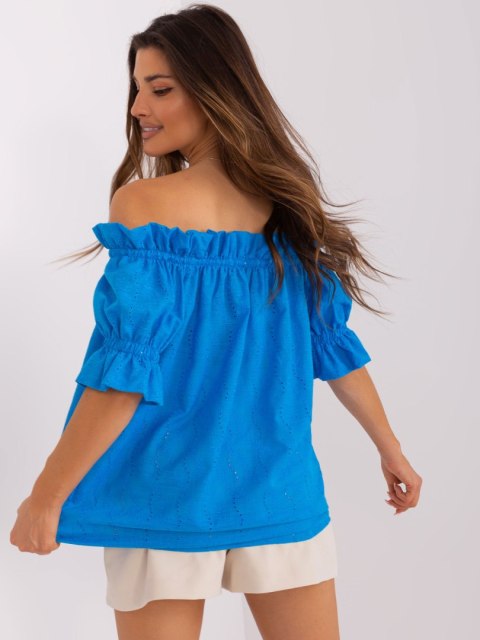 Bluzka LK-BZ-509355.68P niebieski L/XL Bluzka LK-BZ-509355.68P niebieski L/XL