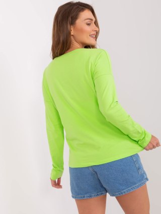 Bluzka RV-BZ-5121.74P limonkowy XL