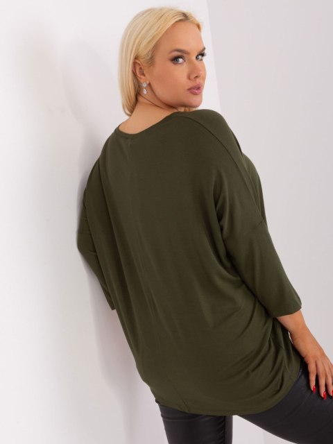 Bluzka RV-BZ-5745.18 khaki Bluzka RV-BZ-5745.18 khaki