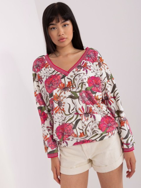 Bluzka RV-BZ-8117.33 ecru L/XL