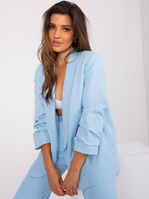 Marynarka LK-MA-509034.85 jasny niebieski M/L