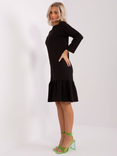 Sukienka EM-SK-HS-21-489.85 czarny S Sukienka EM-SK-HS-21-489.85 czarny S