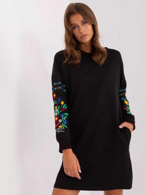 Sukienka RV-SK-8979.94P czarny L/XL Sukienka RV-SK-8979.94P czarny L/XL