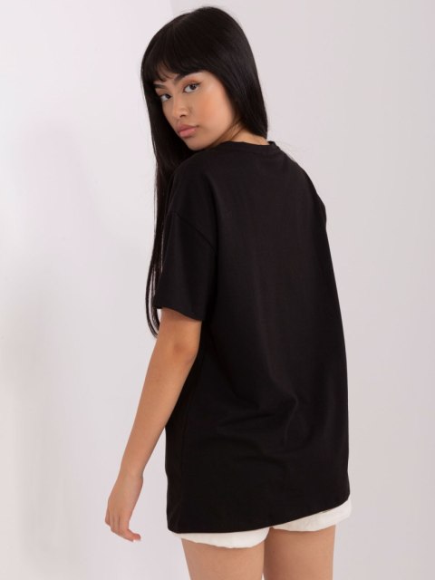T-shirt TW-TS-OB057.50 czarny M T-shirt TW-TS-OB057.50 czarny M