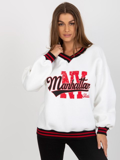 Bluza EM-BL-754.38 biały Bluza EM-BL-754.38 biały