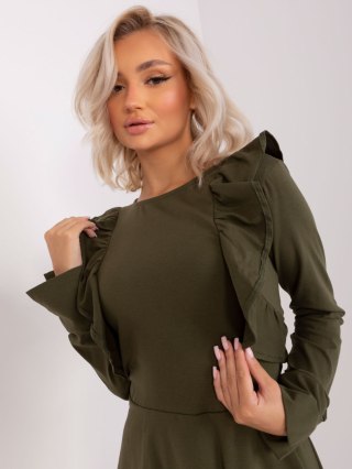 Sukienka EM-SK-HW-20-395.34P khaki L