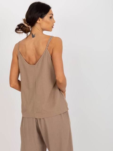 Top TW-TP-BE-A290.33P ciemny bezowy L Top TW-TP-BE-A290.33P ciemny bezowy L