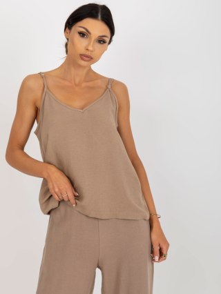 Top TW-TP-BE-A290.33P ciemny bezowy XL