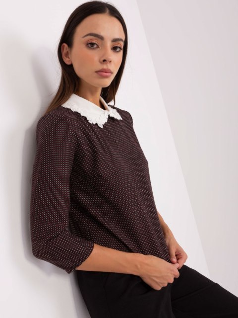 Bluzka LK-BZ-506477.70P czarny 38 Bluzka LK-BZ-506477.70P czarny 38
