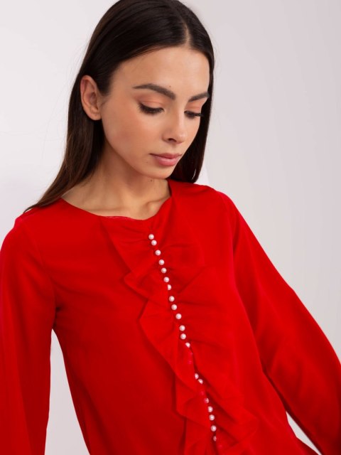 Bluzka LK-BZ-506673.36 czerwony 42