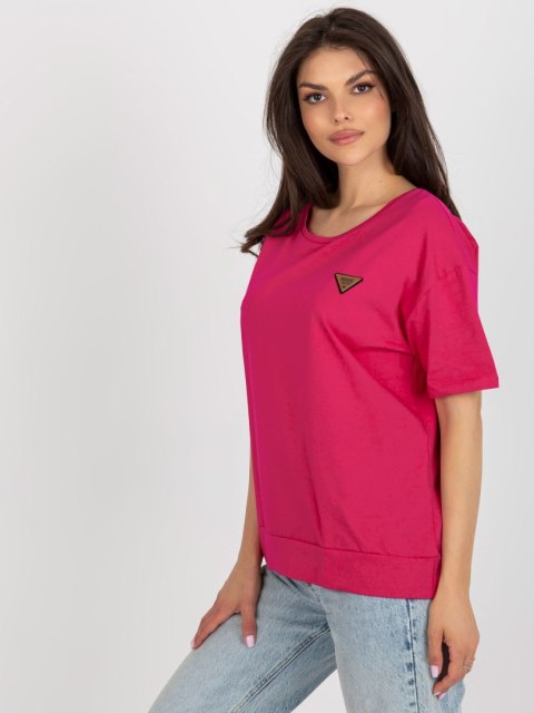 Bluzka RV-BZ-8826.22 fuksjowy L/XL Bluzka RV-BZ-8826.22 fuksjowy L/XL