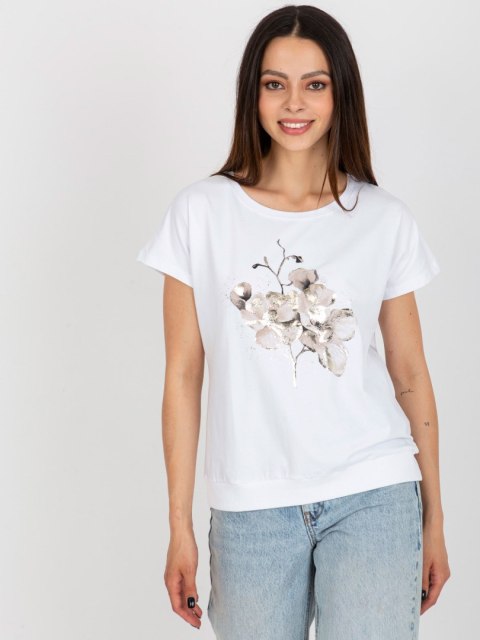 Bluzka RV-BZ-8949.18 biały L/XL Bluzka RV-BZ-8949.18 biały L/XL