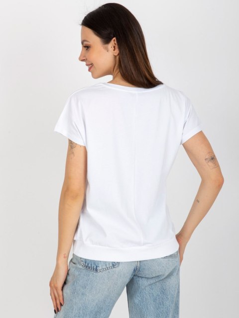 Bluzka RV-BZ-8949.18 biały L/XL Bluzka RV-BZ-8949.18 biały L/XL