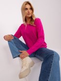 Sweter AT-SW-2231.99P fuksjowy