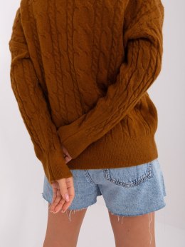 Sweter AT-SW-2335-1.68P jasny brązowy