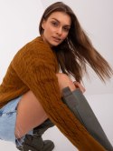 Sweter AT-SW-2335-1.68P jasny brązowy