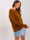 Sweter AT-SW-2335-1.68P jasny brązowy
