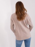 Sweter AT-SW-2335.27 beżowy