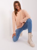 Sweter AT-SW-2335.27 brzoskwiniowy