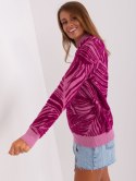 Sweter AT-SW-2357.96 fioletowy