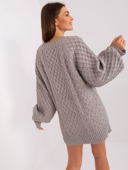 Sweter AT-SW-2367-2.64P szary