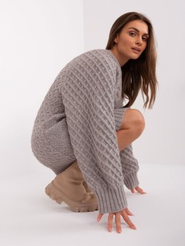 Sweter AT-SW-2367-2.64P szary