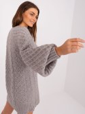 Sweter AT-SW-2367-2.64P szary