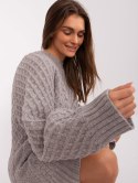 Sweter AT-SW-2367-2.64P szary