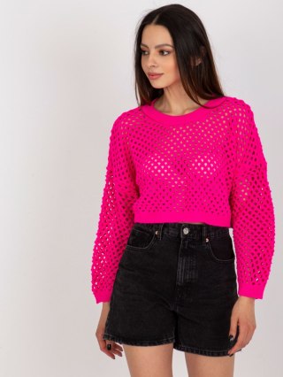 Sweter BA-SW-9008.35P fluo różowy