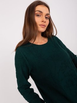 Sweter AT-SW-2231.99P ciemny zielony
