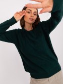 Sweter AT-SW-2231.99P ciemny zielony