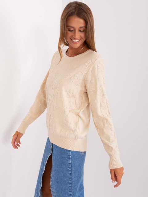 Sweter AT-SW-2231.99P jasny beżowy Sweter AT-SW-2231.99P jasny beżowy