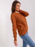 Sweter AT-SW-2231.99P jasny brązowy