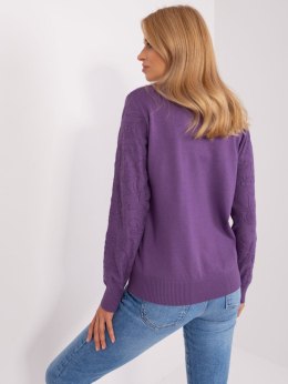Sweter AT-SW-2231A.00P fioletowy