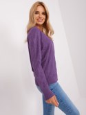 Sweter AT-SW-2231A.00P fioletowy