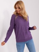 Sweter AT-SW-2231A.00P fioletowy