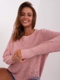 Sweter AT-SW-2231A.99P jasny różowy