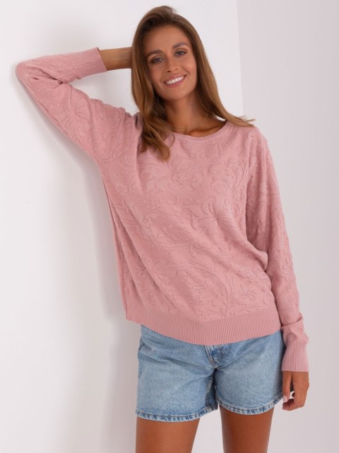 Sweter AT-SW-2231A.99P jasny różowy Sweter AT-SW-2231A.99P jasny różowy