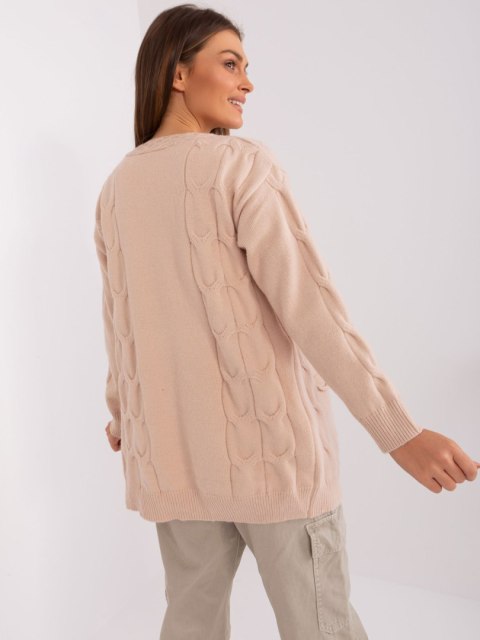 Sweter AT-SW-2241.36P beżowy Sweter AT-SW-2241.36P beżowy