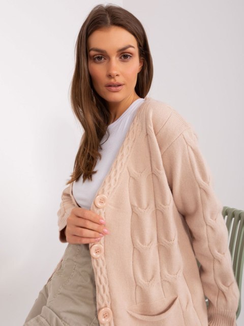 Sweter AT-SW-2241.36P beżowy Sweter AT-SW-2241.36P beżowy