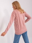Sweter AT-SW-2241.36P jasny różowy