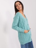 Sweter AT-SW-2241.36P mietowy